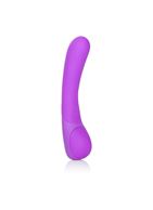 Фиолетовый вибромассажер Impress Wand - 12 см.