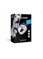 Прозрачное эрекционное кольцо G-Lover с вибрацией