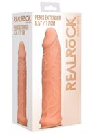 Телесная увеличивающая пенис насадка Penis Extender (17 см)
