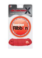 Красный набор для фиксации BONDX BONDAGE RIBBON and LOVE ROPE