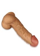 Телесный вибратор Real Extreme Extra Girth 8.25 (20 см)