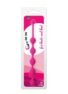 Розовая анальная цепочка SEE YOU FIVE BEADS ANAL (28,1 см)