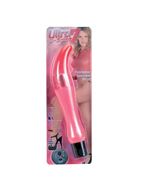 Розовый вибромассажер для G-точки ULTRA 7 G-SPOT (17,8 см)