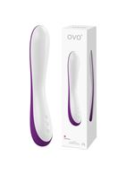 Вибратор белый OVO F3 (22.5 см)