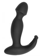 Черный массажер простаты N 65 P-Spot Vibrator (13,5 см)
