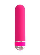 Розовый нереалистичный мини-вибратор Mastick Mini (13 см)