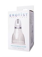 Вакуумная помпа для груди Erotist Adult toys