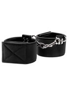 Чёрные двусторонние оковы на ноги Reversible Ankle Cuffs