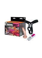 Поясной вибратор-страпон Lovers Lust (15,2 см)
