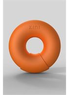 Оранжевый многофункциональный вибратор DONUT ORANGE