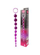 Фиолетовая анальная цепочка Anal Stimulator (26 см)