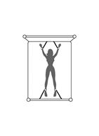 Система для фиксации на кровати Completely His Bed Spreader with elasticated Straps