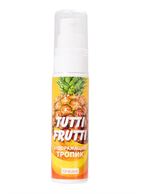 Гель-смазка Tutti-Frutti со вкусом тропических фруктов (30 гр)