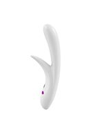 Вибратор белый OVO K4 Rabbit (22 см)