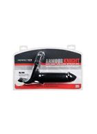 Чёрный фаллопротез Perfect Fit Armour Knight XL размера S/M - 17,8 см.