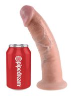 Реалистичный фаллоимитатор 9" King Cock на присоске (22,9 см)