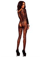 Ажурный комбинезон с вырезом