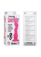 Перезаряжаемый вибромассажер Rechargeable Love Rider Wireless “G” из силикона , розовый