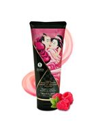 Массажный крем для тела Shunga Raspberry Feeling с ароматом малины (200 мл)