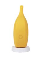 Желтый перезаряжаемый вибратор Ba-banana (8,2 см)