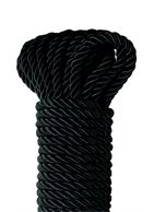 Черная веревка для фиксации Deluxe Silky Rope (9,75 м)