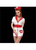Костюм медсестры с красным чепчиком