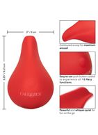 Красный клиторальный вибромассажер Red Hot Glow
