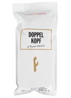 Бирюзовый вибратор кролик Doppelkopf (22 см)