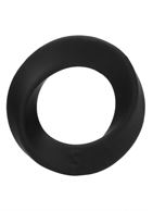 Черное эрекционное кольцо N84 Cock Ring Medium