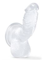 Прозрачный фаллоимитатор-реалистик Sparkle 6" (16,5 см)