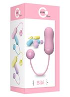 Розовое виброяйцо BIBI REMOTE EGG 