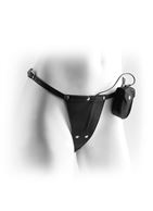 Комплект из наручников и трусиков BONDAGE PANTY  CUFFS для электростимуляции 