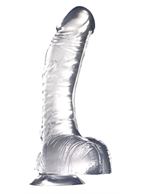 Прозрачный фаллоимитатор Luxy 8 - 20 см.