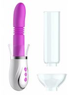 Фиолетовый набор Thruster 4 in 1 Rechargeable Couples Pump Kit