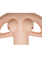 Надувная секс-кукла Kaydens Deep Throat с вибрацией и реалистичными вставками из CyberSkin®