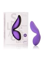 Фиолетовый вибромассажер Silhouette S3 - 12,75 см.