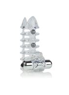 Вибронасадка с клиторальным стимулятором Jaguar Enhancer with Beads