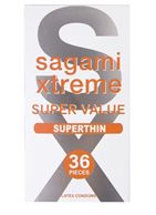 Ультратонкие презервативы Sagami Xtreme Superthin (36 шт)