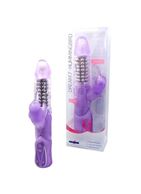 Вибратор с клиторальным стимулятором Premium Range Dream7 Hummingbird - 12 см.