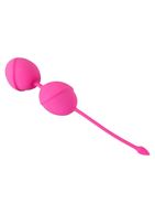 Розовые вагинальные шарики Silicone Love Balls