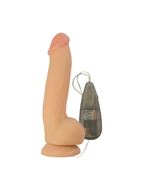 Реалистичный вибратор Max Vibrating Cock & Balls (20 см)