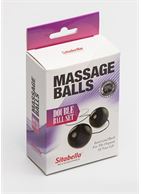 Черные вагинальные шарики Sitabella - Massage Balls