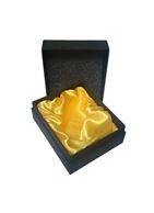 Анальная пробка Butt Plug Gold Large с красным камнем (10,1 см)