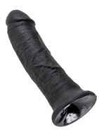 Чёрный фаллоимитатор 8" King Cock (20,3 см)