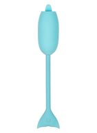 Голубой вибромассажер-яйцо Rechargeable Kegel Teaser