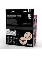 Классические трусики для насадок с фиксацией кольцом Deltaclub Harness Universal