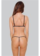 Изысканный открытый комплект с нитками бус