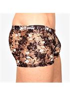 Мужские сетчатые боксеры с бежевыми розами Rose Boxer