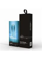 Голубой вибромассажер с изогнутой головкой Ceres G Spot