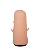 Черные трусики с двумя насадками - Экзотик-Linda (15,2 и 10 см)